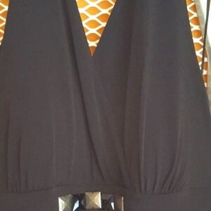 Style & Co. Black Halter Dress, NWT, Size Medium